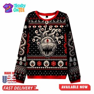 The Monster Christmas Ugly Sweater