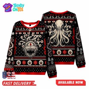 The Monster Christmas Ugly Sweater