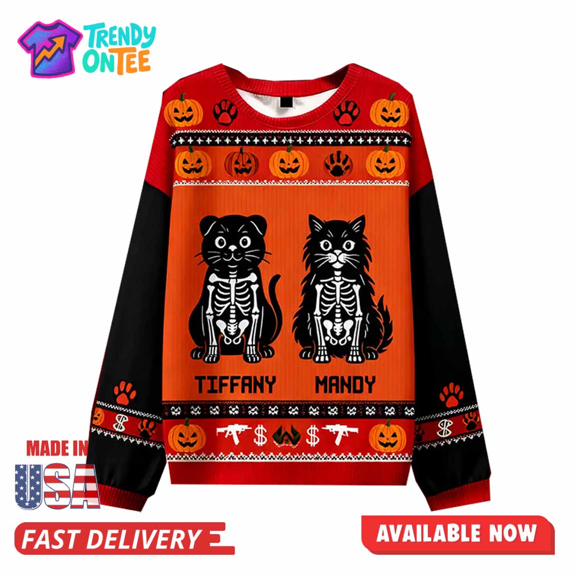 Tiffany Mandy Christmas Ugly Sweater Tiffany Mandy Christmas Ugly Sweater