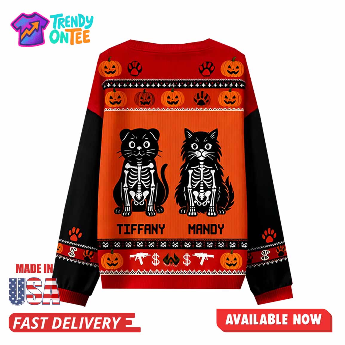 Tiffany Mandy Christmas Ugly Sweater Tiffany Mandy Christmas Ugly Sweater