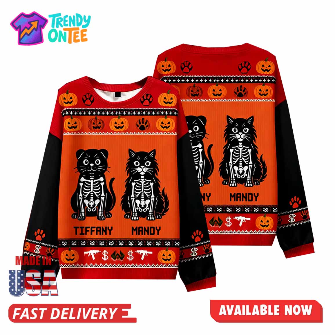 Tiffany Mandy Christmas Ugly Sweater Tiffany Mandy Christmas Ugly Sweater