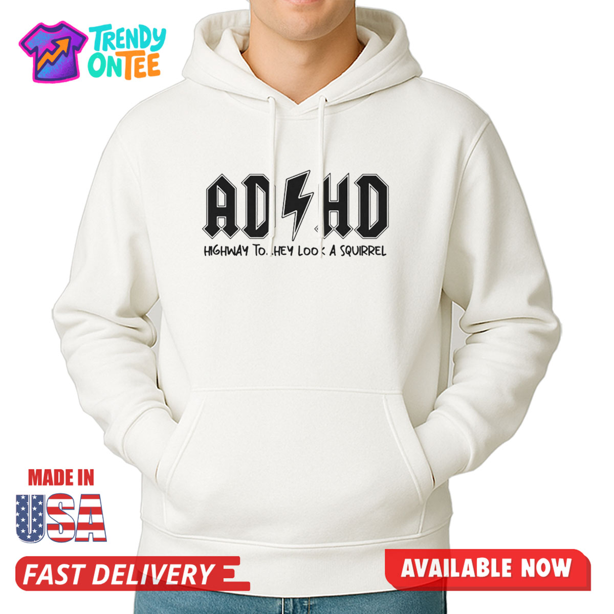 AD HD Highway To Hey Look A Squirrel Shirt AD HD Highway To Hey Look A Squirrel Shirt