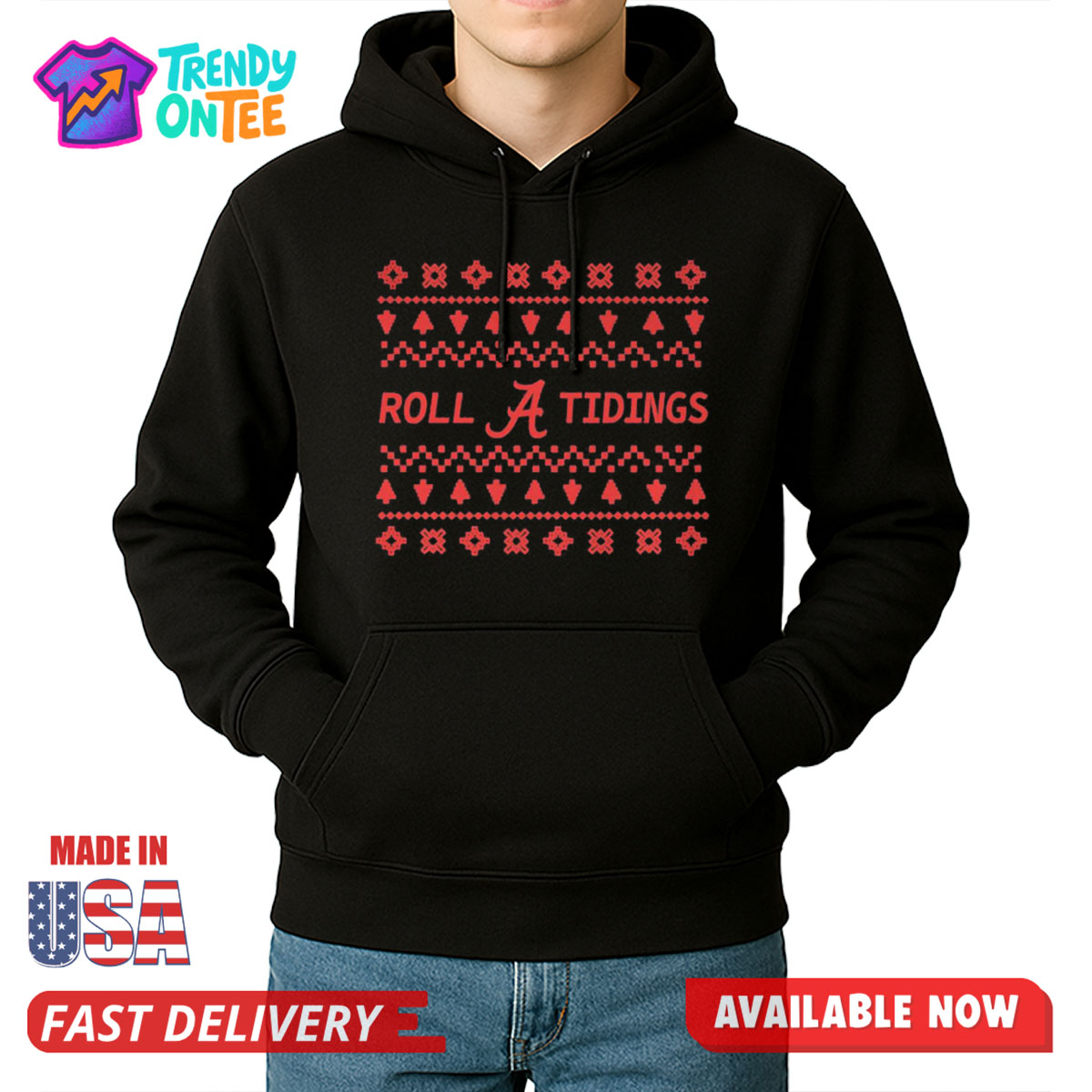 Alabama Athletics Roll A Tidings Sweatshirt Alabama Athletics Roll A Tidings Sweatshirt