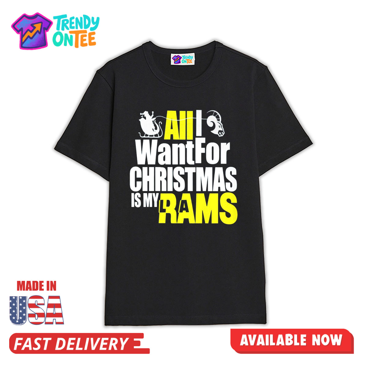 All I Want For Christmas Is My LA Rams Shirt All I Want For Christmas Is My LA Rams Shirt