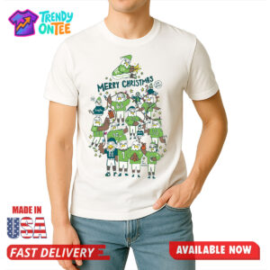 Anathornecreative Merry Christmas Eagles Shirt