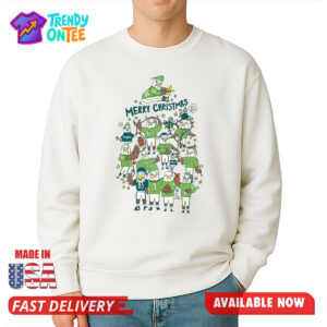 Anathornecreative Merry Christmas Eagles Shirt