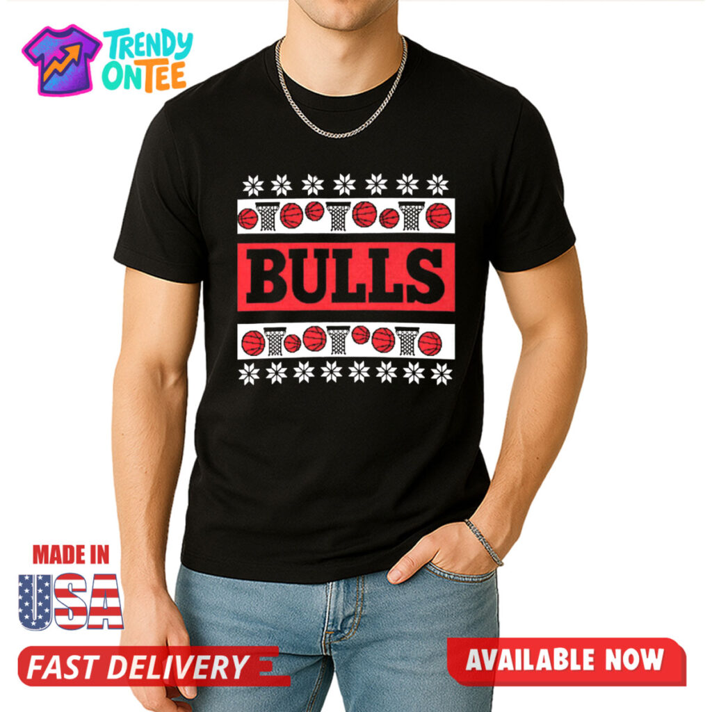 Benny the Bull BULLS Christmas Shirt