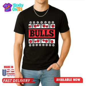 Benny the Bull BULLS Christmas Shirt
