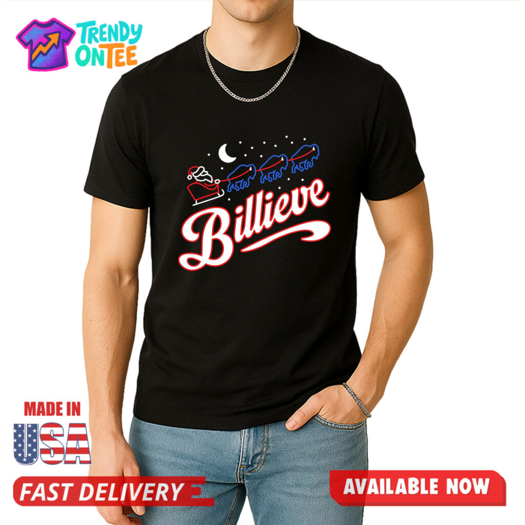 Buffalo Bills Billieve Christmas Shirt