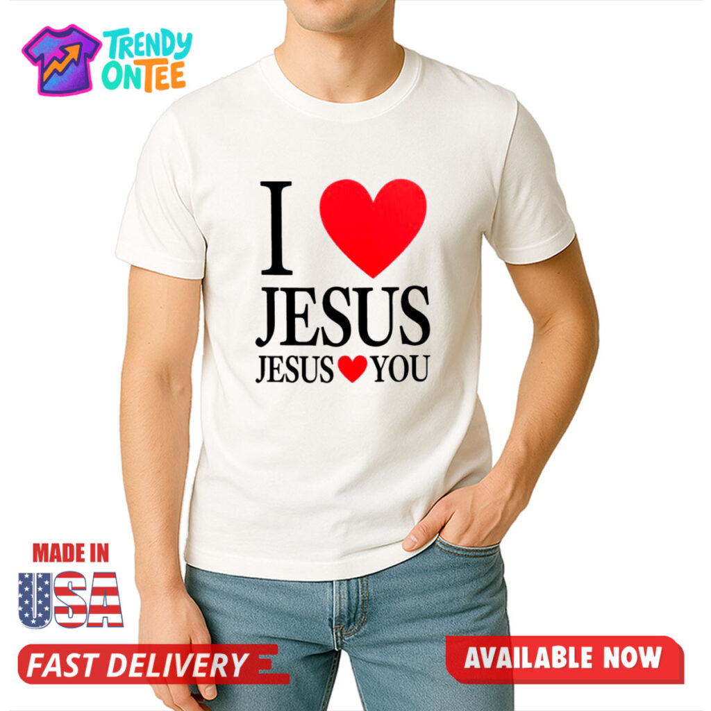 Cameron Dicker I Love Jesus Jesus Love You Shirt