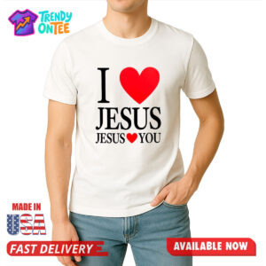 Cameron Dicker I Love Jesus Jesus Love You Shirt