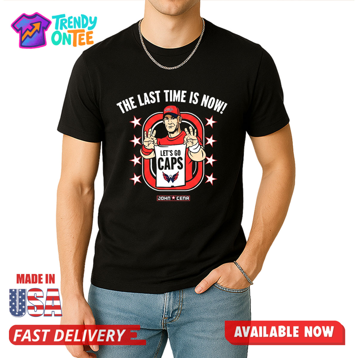 Caps x John Cena The Last Time Is Now Shirt Caps x John Cena The Last Time Is Now Shirt