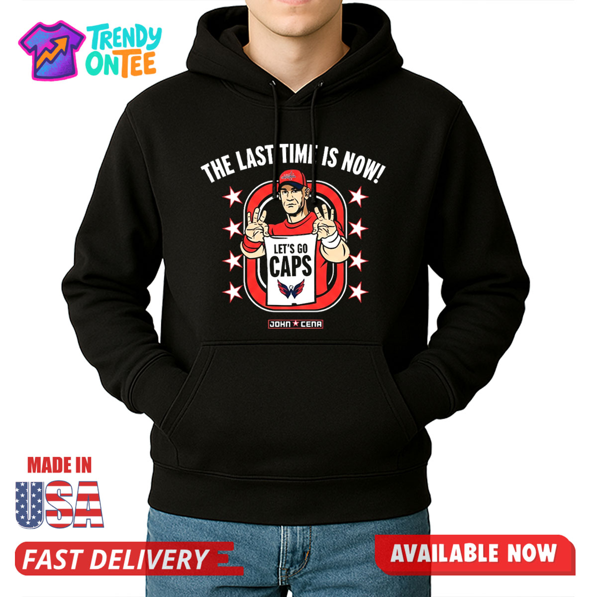 Caps x John Cena The Last Time Is Now Shirt Caps x John Cena The Last Time Is Now Shirt