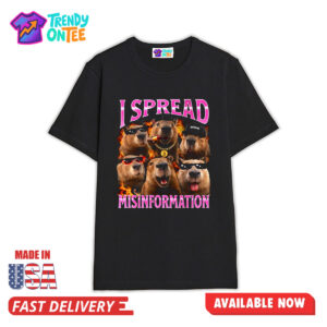 Capybara I Spread Misinformation Shirt