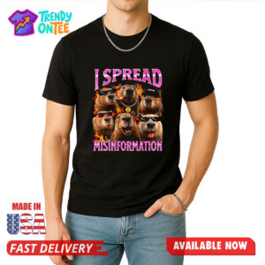 Capybara I Spread Misinformation Shirt