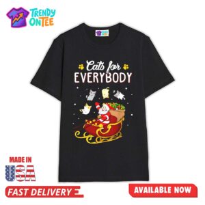 Cat For Everybody Christmas Shirt