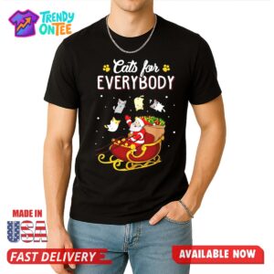 Cat For Everybody Christmas Shirt