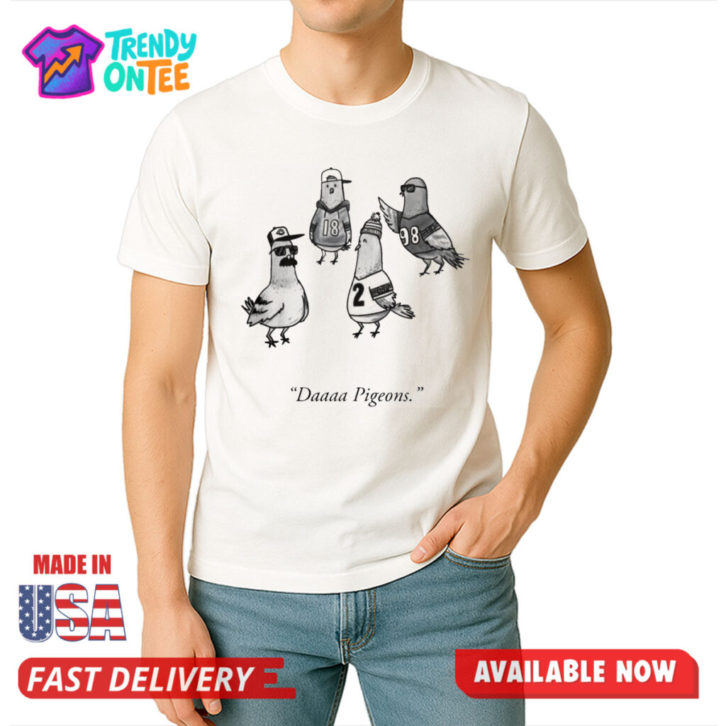 Chicago Bears Daaaaa Pigeons Shirt