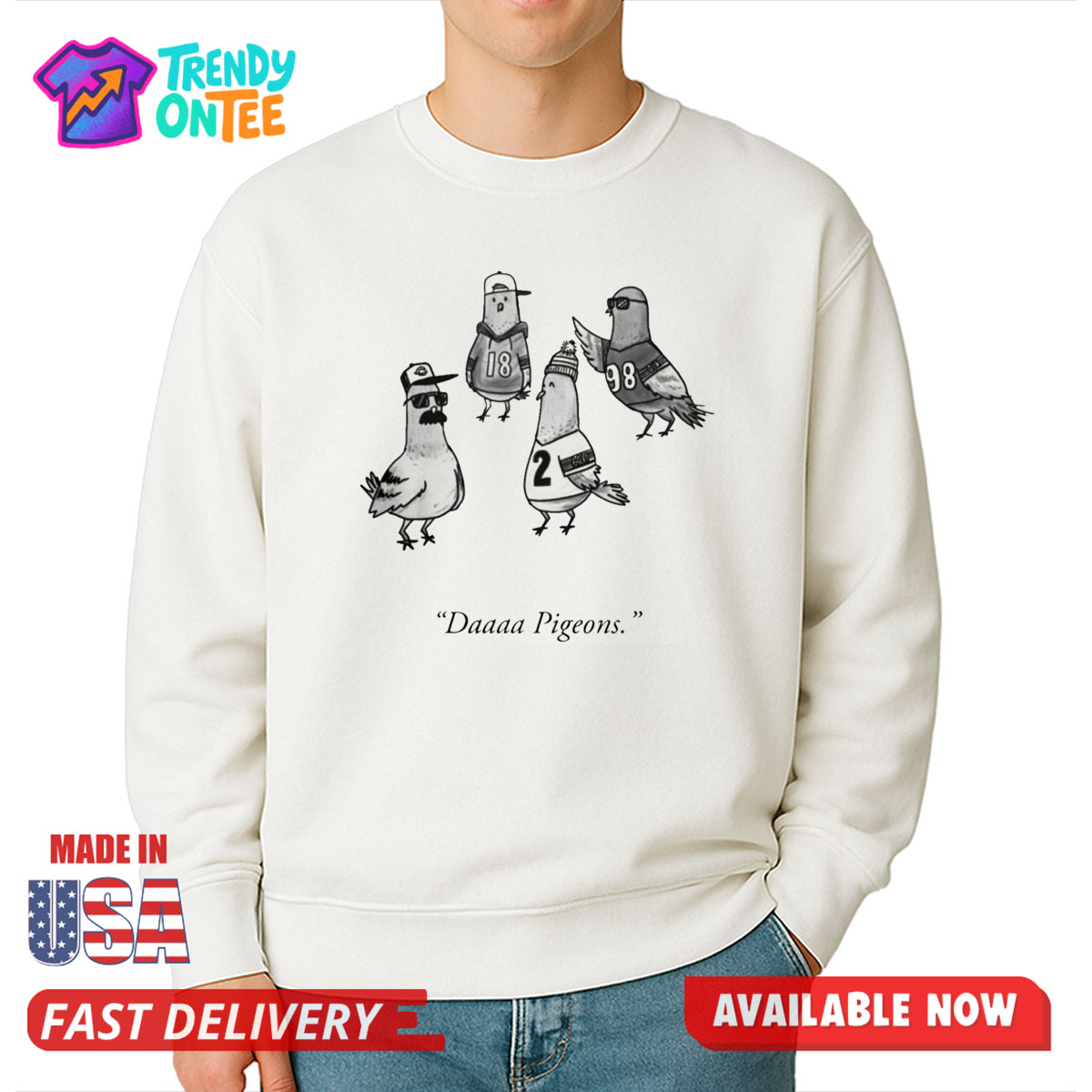 Chicago Bears Daaaaa Pigeons Shirt Chicago Bears Daaaaa Pigeons Shirt