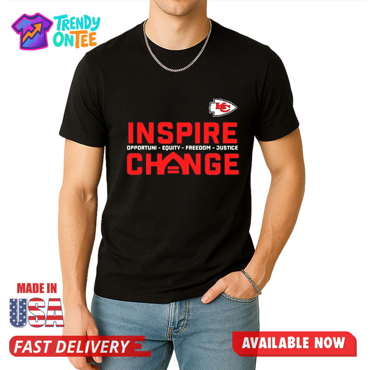 Chiefs Inspire Change Opportunity Equity Freedom Justice Hoodie Chiefs Inspire Change Opportunity Equity Freedom Justice Hoodie
