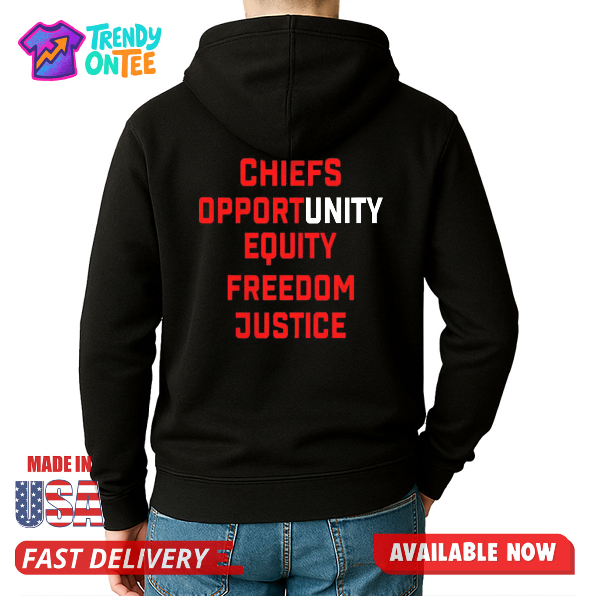 Chiefs Inspire Change Opportunity Equity Freedom Justice Hoodie Chiefs Inspire Change Opportunity Equity Freedom Justice Hoodie