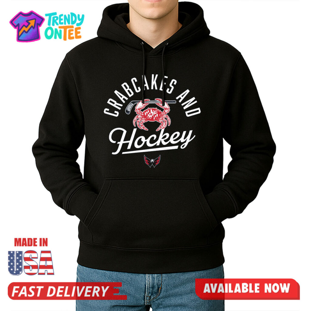 Crabcakes And Hockey Hoodie