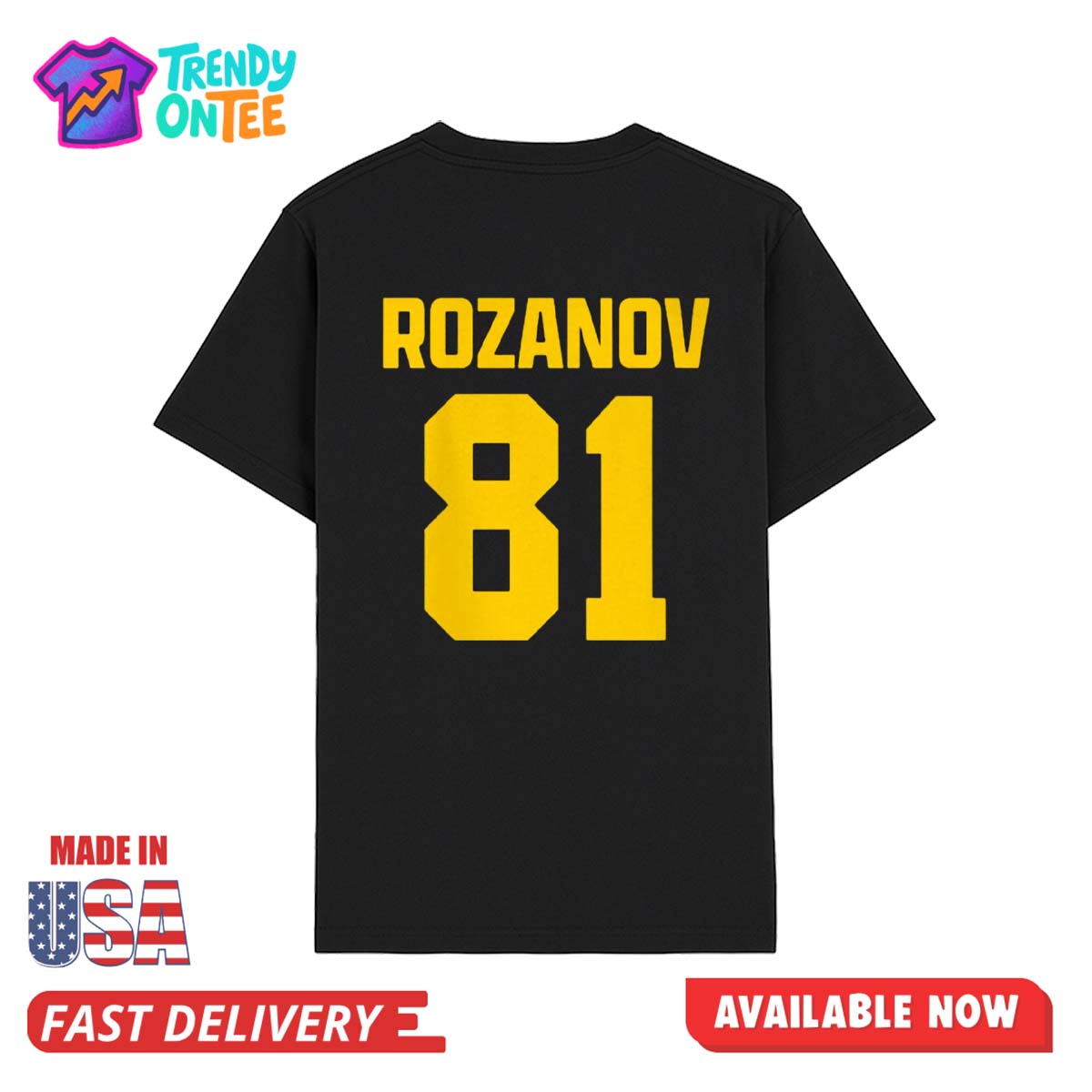 Raiders Boston Hockey Rozanov Shirt Raiders Boston Hockey Rozanov Shirt
