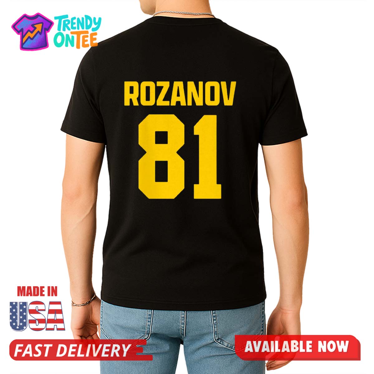 Raiders Boston Hockey Rozanov Shirt Raiders Boston Hockey Rozanov Shirt