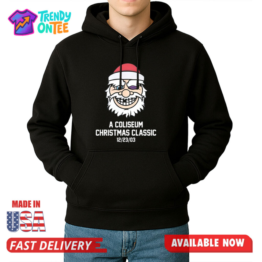 Santa Brawl A Coliseum Christmas Classic Shirt