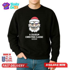 Santa Brawl A Coliseum Christmas Classic Shirt