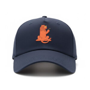 Sebastian Stan Orange Lion Hat