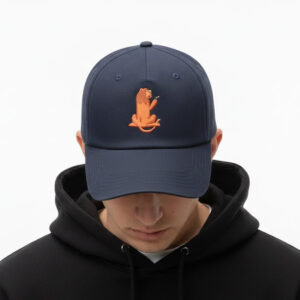 Sebastian Stan Orange Lion Hat