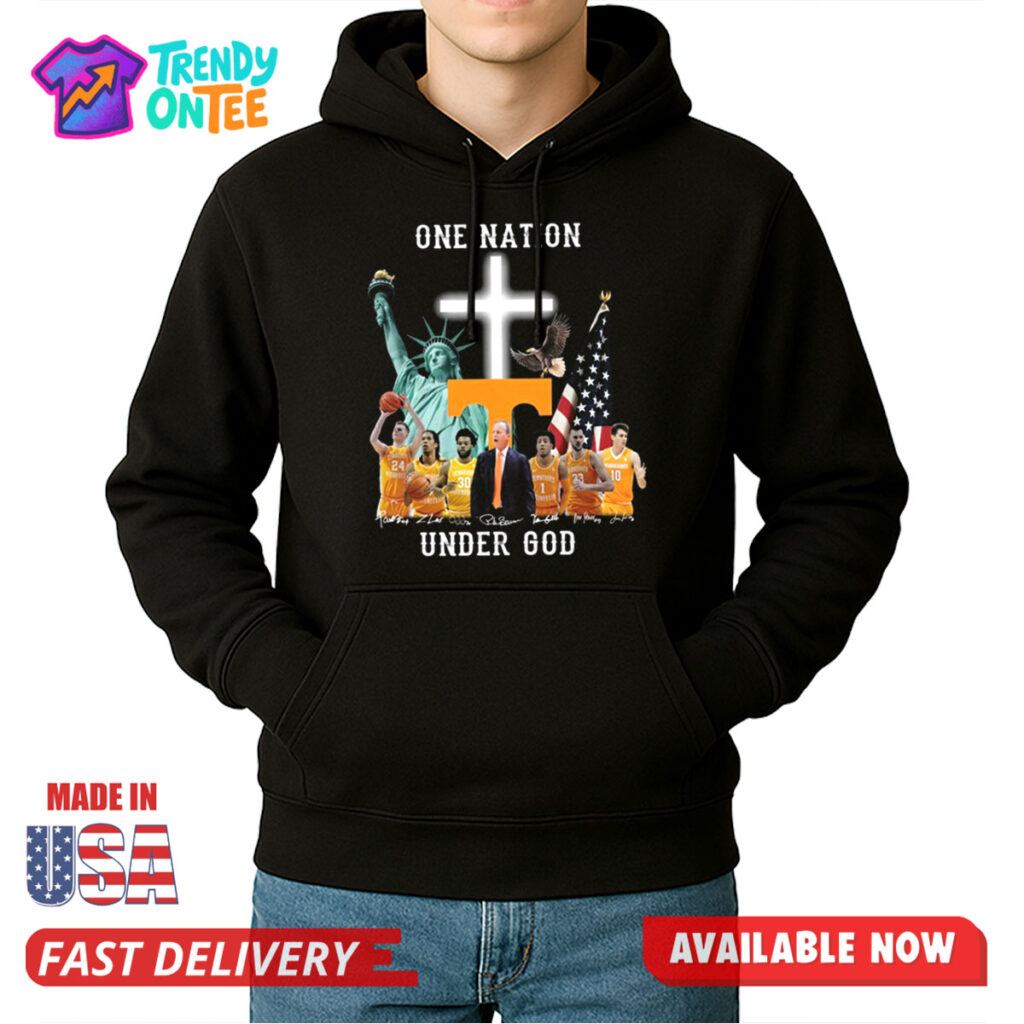 Tennessee Volunteers One Nation Under God Shirt