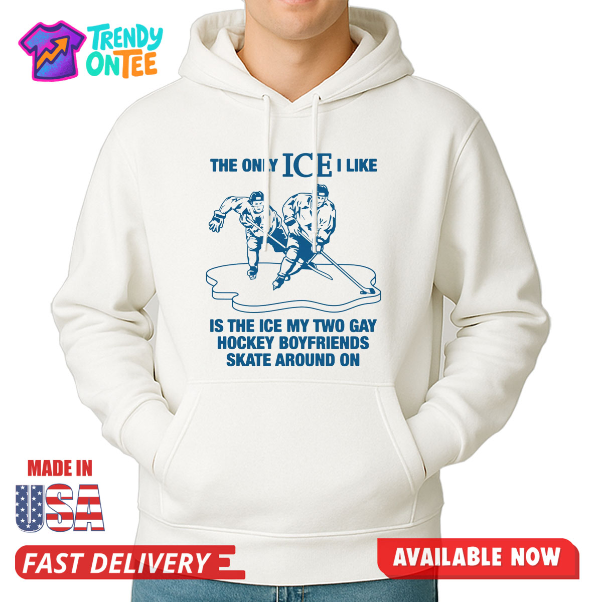 The Only ICE I Like Is The Ice My Two Gay Hockey Boyfriends Skate Around On Shirt The Only ICE I Like Is The Ice My Two Gay Hockey Boyfriends Skate Around On Shirt