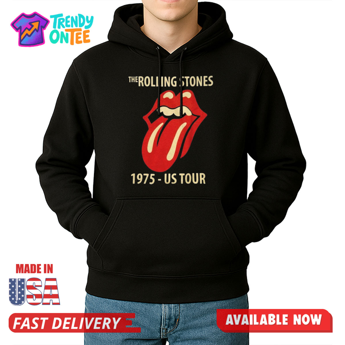 The Rolling Stones US Tour Shirt The Rolling Stones US Tour Shirt