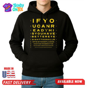 Visual Acuity Chart Shirt