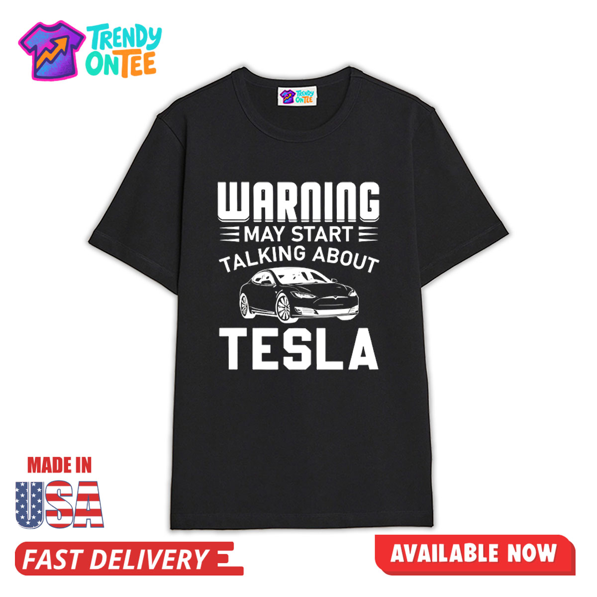 Warning May Start Talking About Tesla Shirt Warning May Start Talking About Tesla Shirt