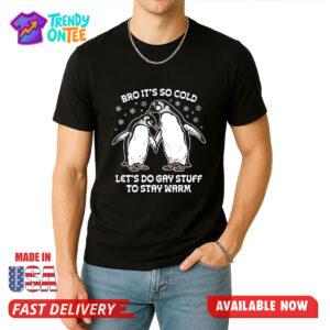 Bro It's So Cold Let's Do Gay Stuff To Stay Warm Shirt