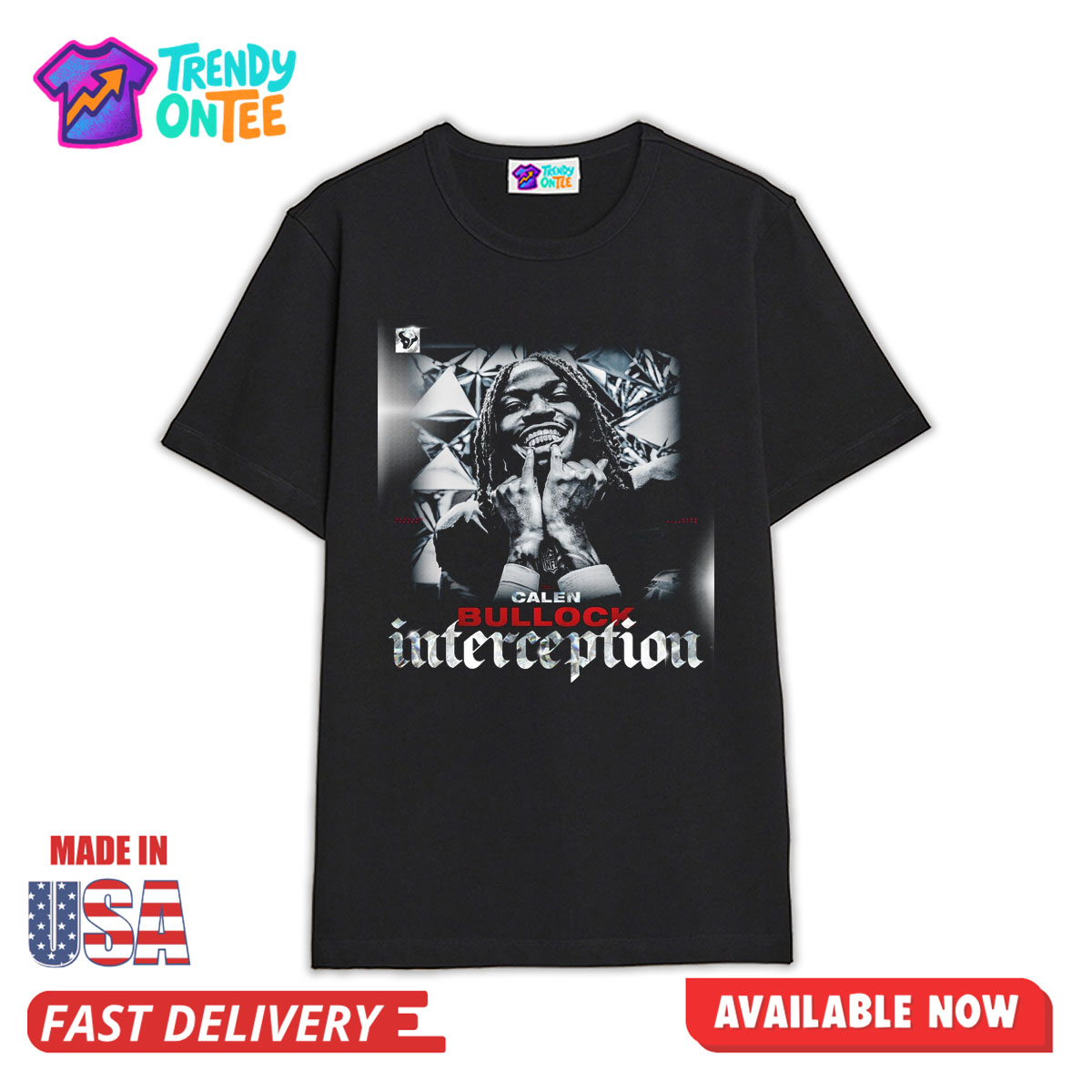 Calen Bullock Interception Grillz Shirt Calen Bullock Interception Grillz Shirt