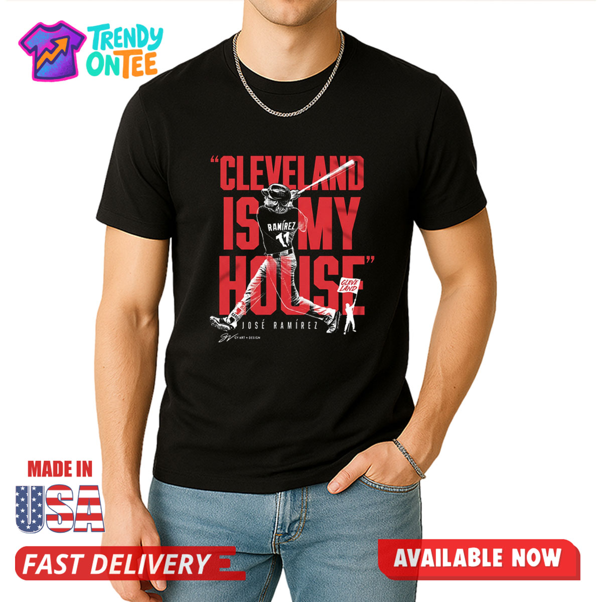 Cleveland Is My House José Ramírez Shirt Cleveland Is My House José Ramírez Shirt