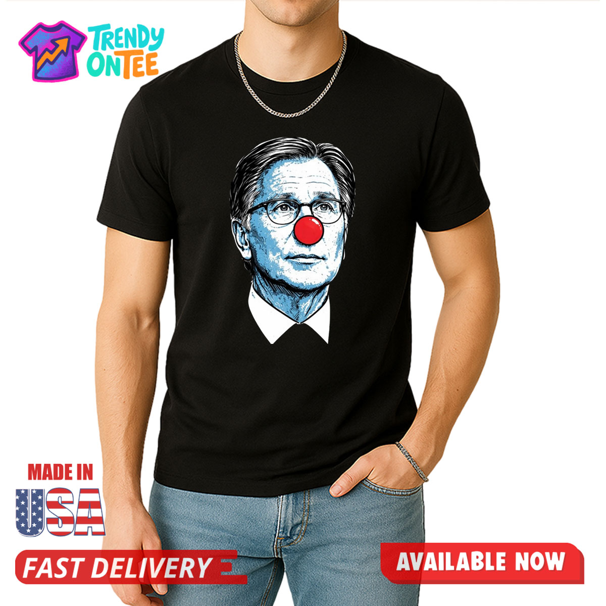 Craig Breslow Red Clown Nose Shirt Craig Breslow Red Clown Nose Shirt