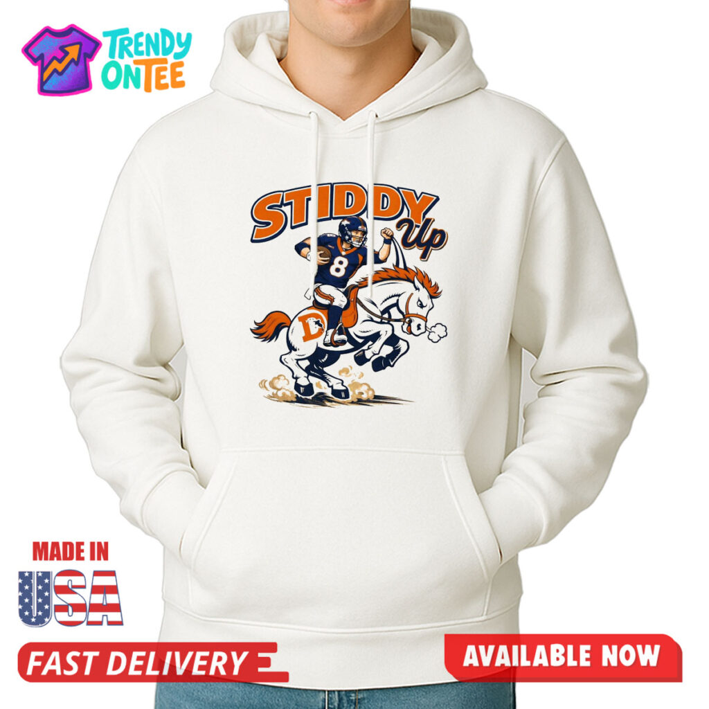 Denver Broncos Jarrett Stidham Stiddy Up Shirt