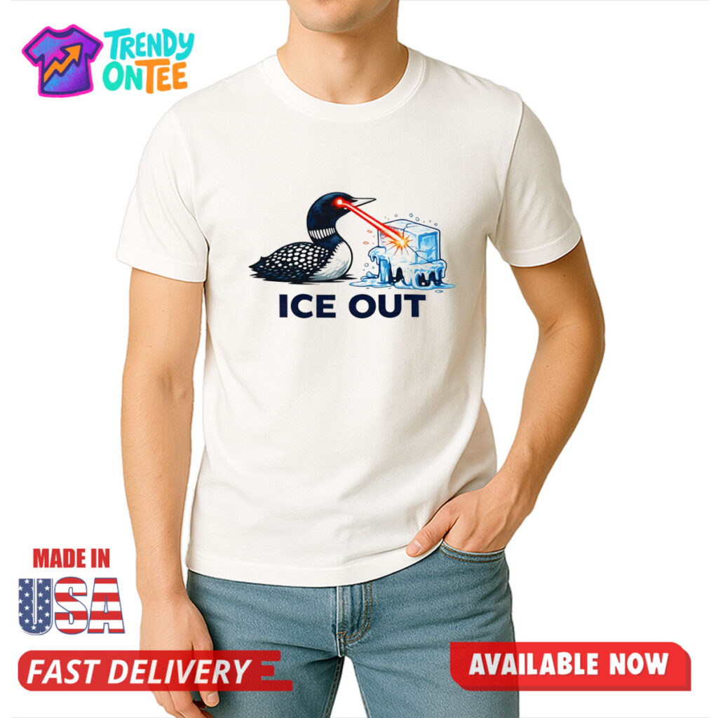 Minnesota Laser Loon ICE OUT Shirt