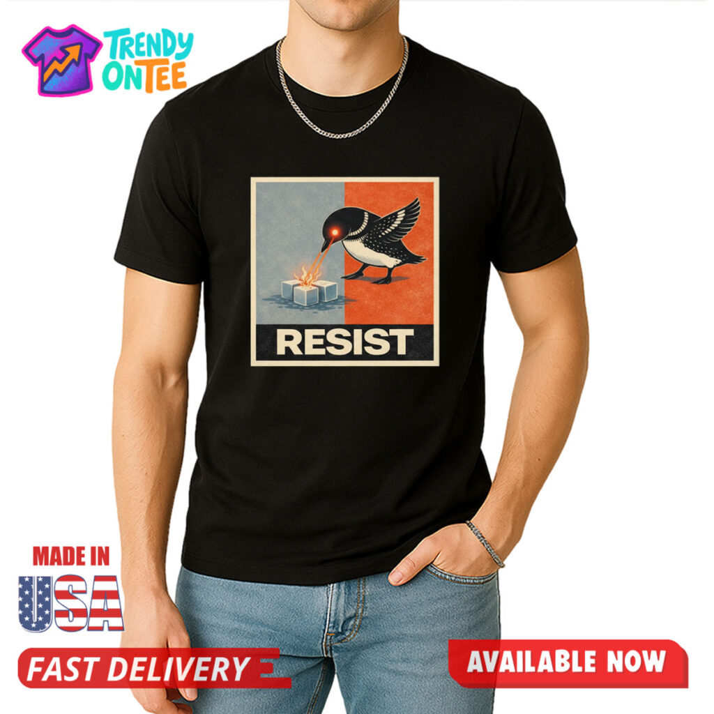 Minnesota Laser Loon Resist Shirt