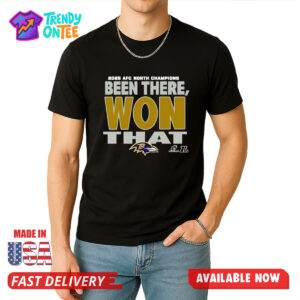 Ravens AFC North Champions Shirt