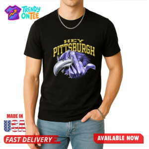 Ray Lewis Hey Pittsburgh Middle Finger Shirt