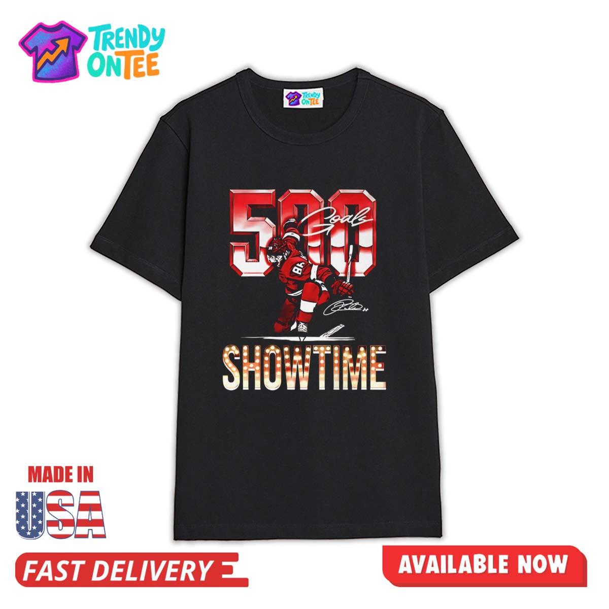 Red Wings Goals Showtime Shirt Red Wings Goals Showtime Shirt