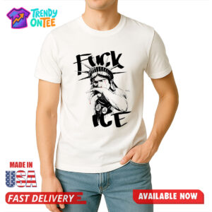 Statue of Liberty Fuck ICE Shirt