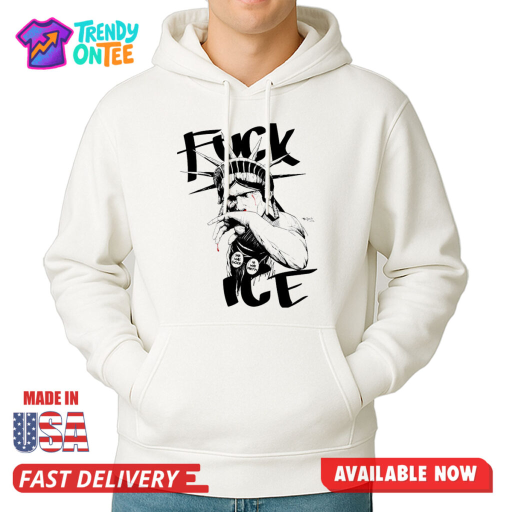 Statue of Liberty Fuck ICE Shirt