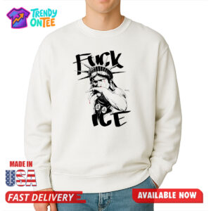 Statue of Liberty Fuck ICE Shirt